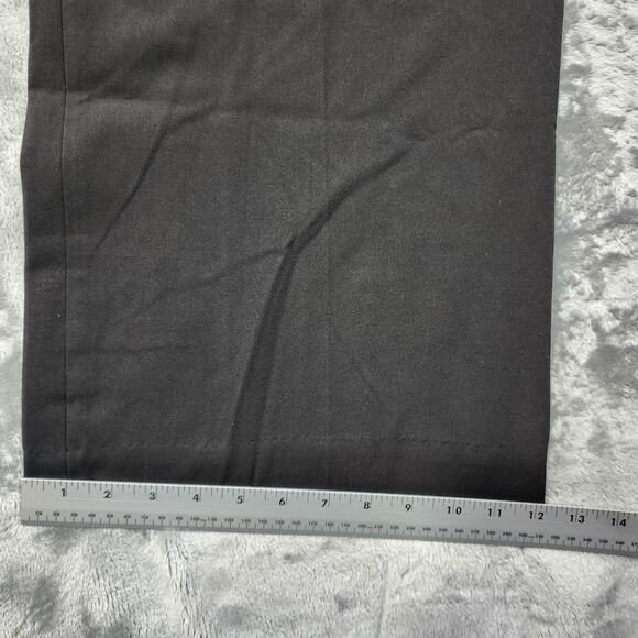 Worthington Pants Women 18 Black High Rise Wide Flare Leg Trouser Stretch Office - Picture 10 of 11